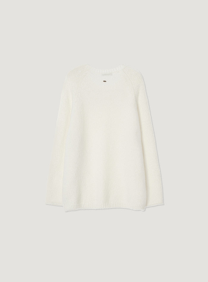 Mango Maniplease Wintry Knit Ivory