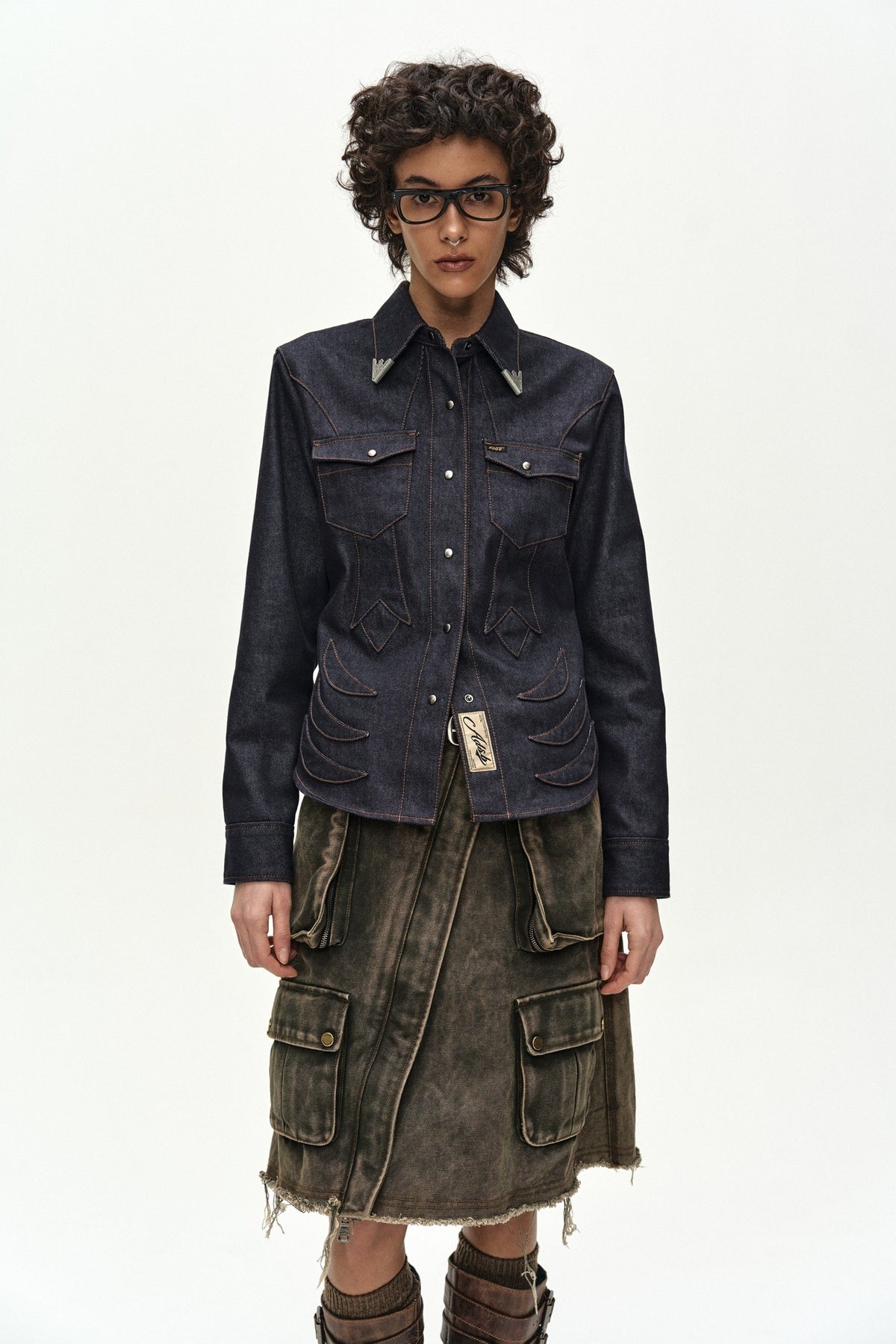 Andersson Bell Western Patched Shirt