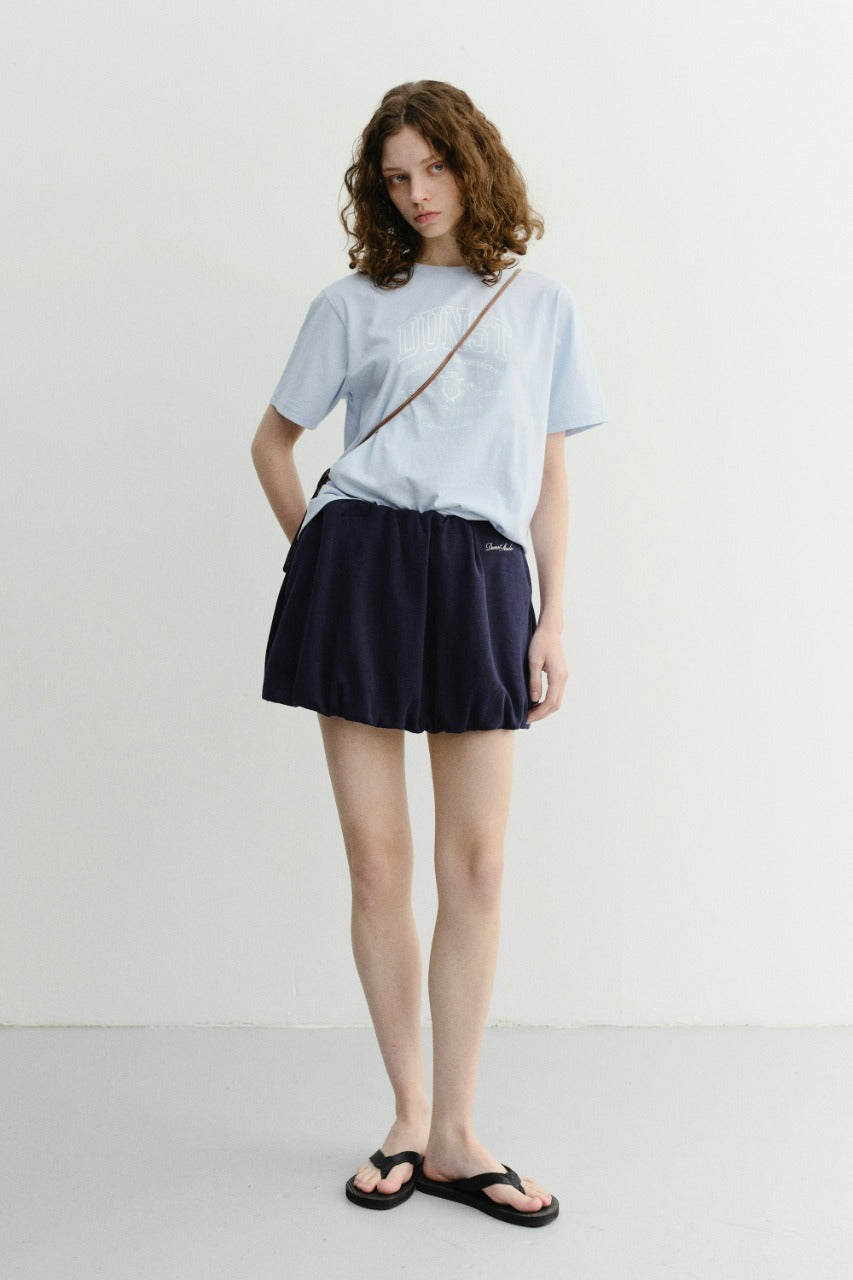Dunst Mini Volumed Skirt Navy
