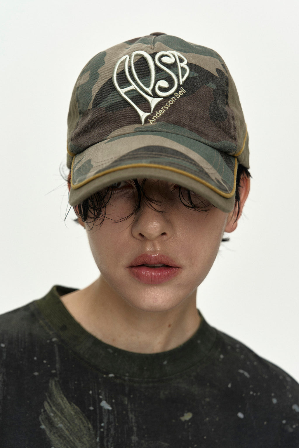 Andersson Bell (Essential) Unisex Heart Logo Embroidery Layered Cap