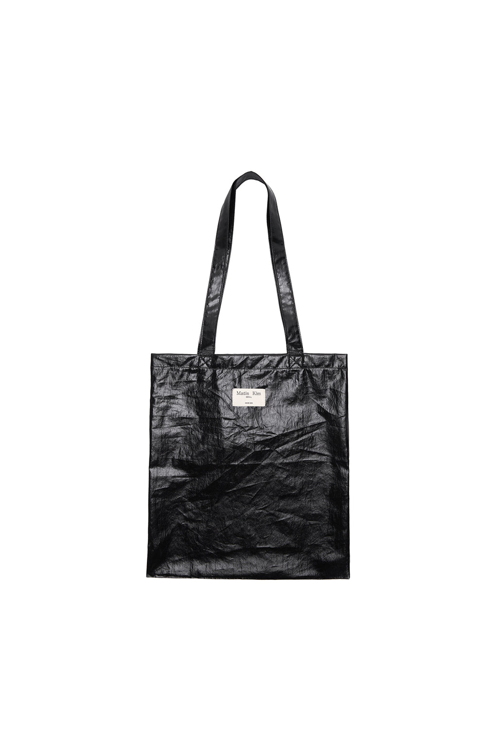 [matinkim] MATIN POPPIN ECOBAG IN STRONG BLACK