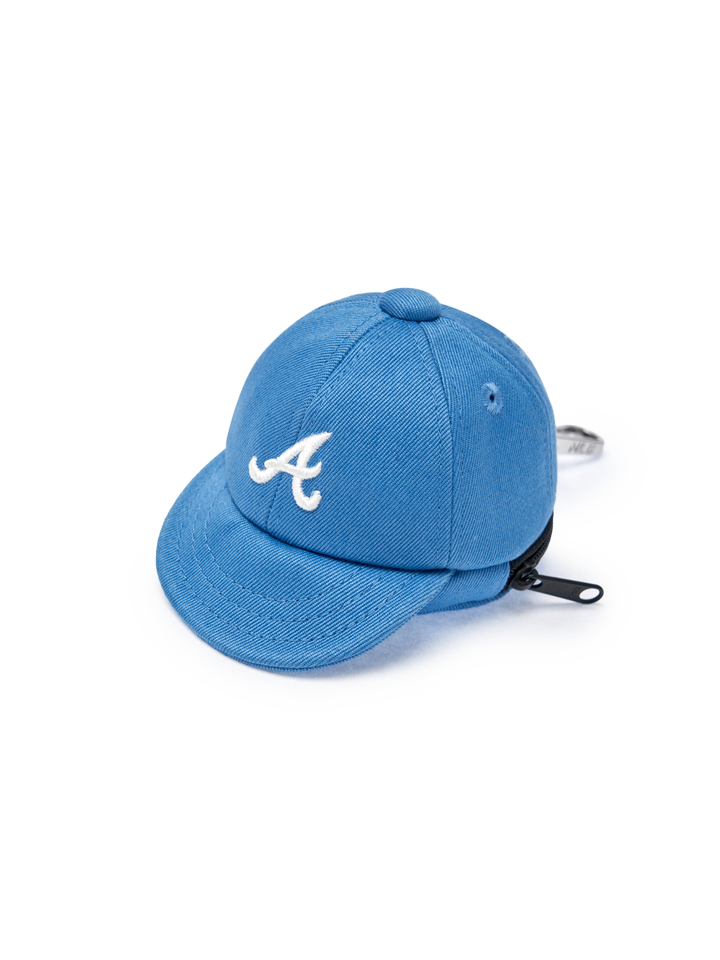 MLB Korea Basic Logo Ballcap Pouch Keyring