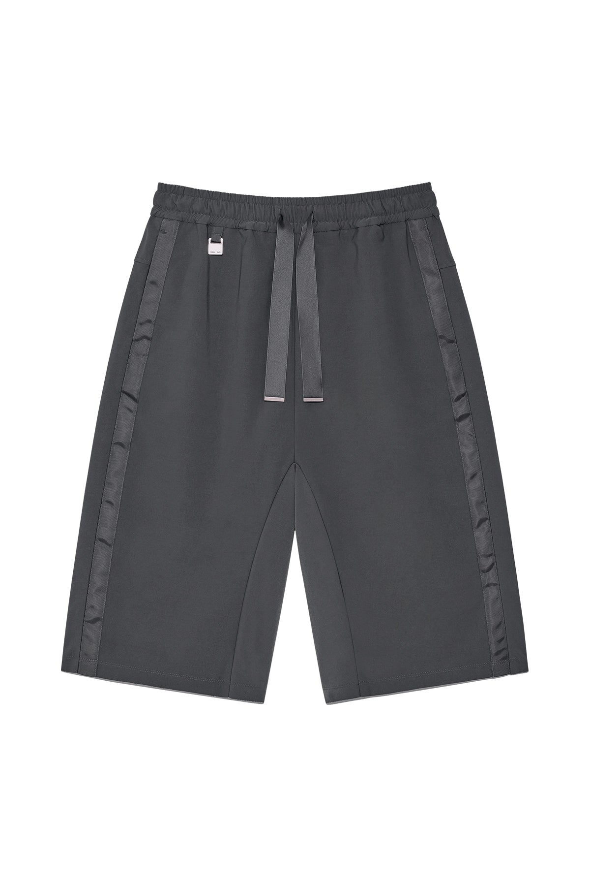 Matinkim Side Taping Bermuda Pants IN Charcoal