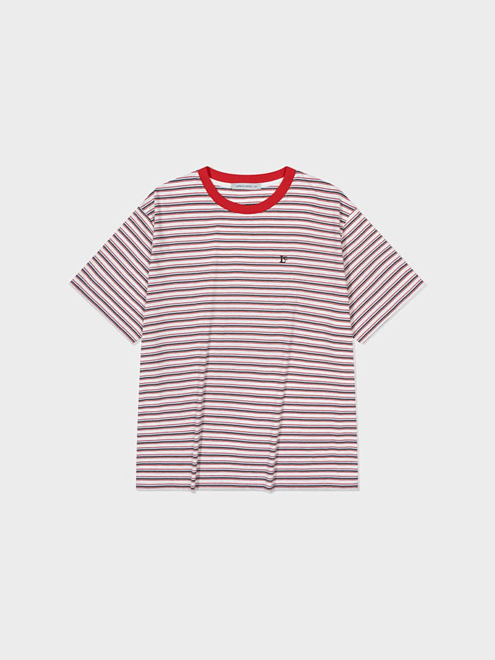 Low Classic Lc Striped Basic T-Shirt Off White