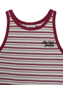 MLB Korea Women's Stripe Sleeveless T-shirt