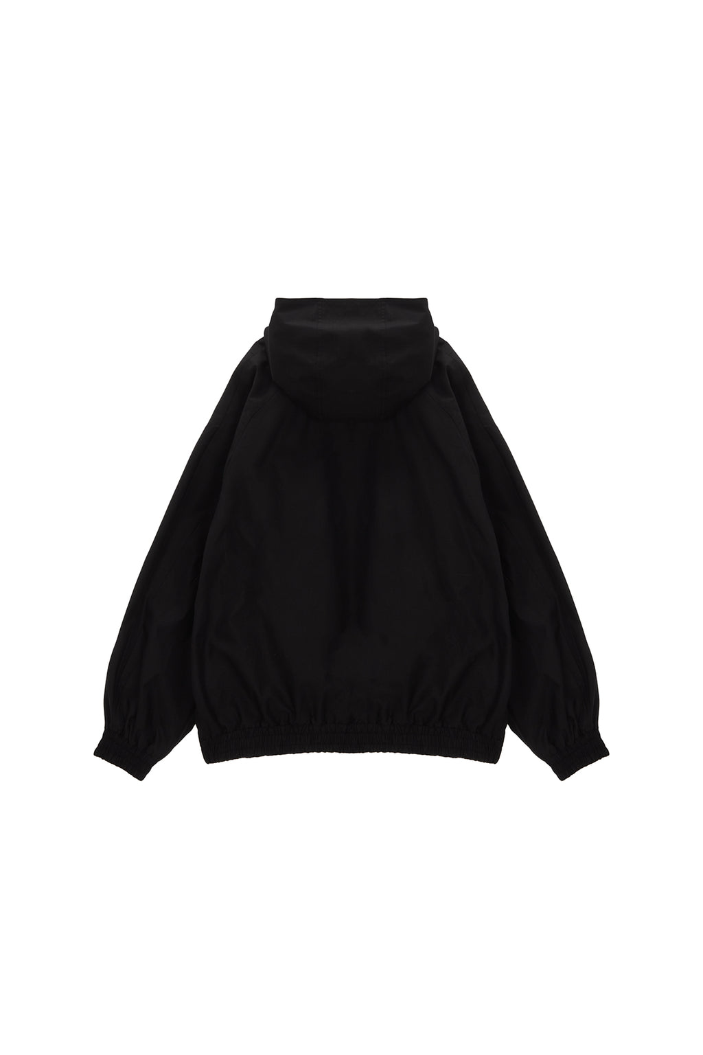 Matinkim Layered Hoody Balloon Jumper IN Black