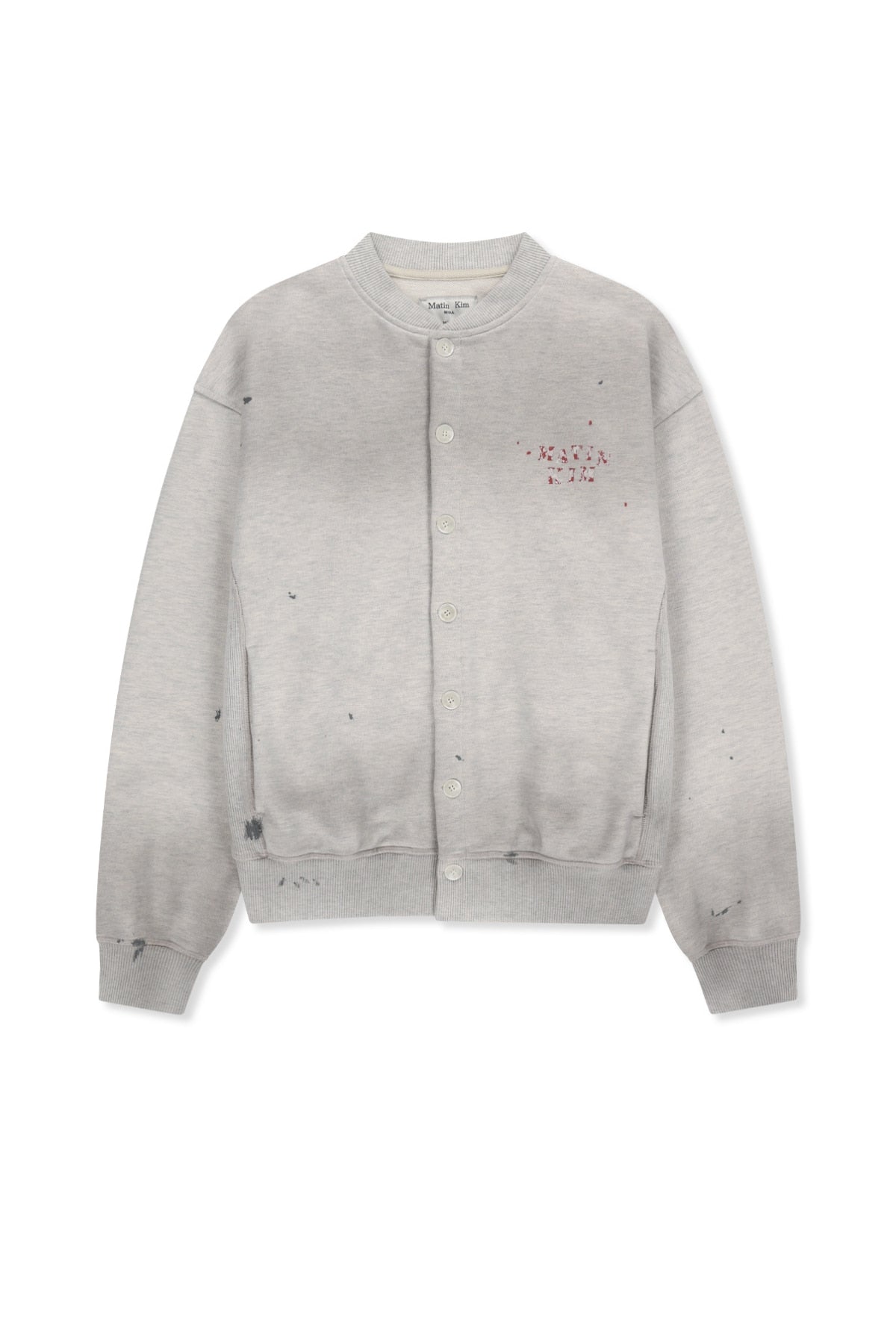 Matinkim Dusty Washed Button UP Jumper IN Light Beige