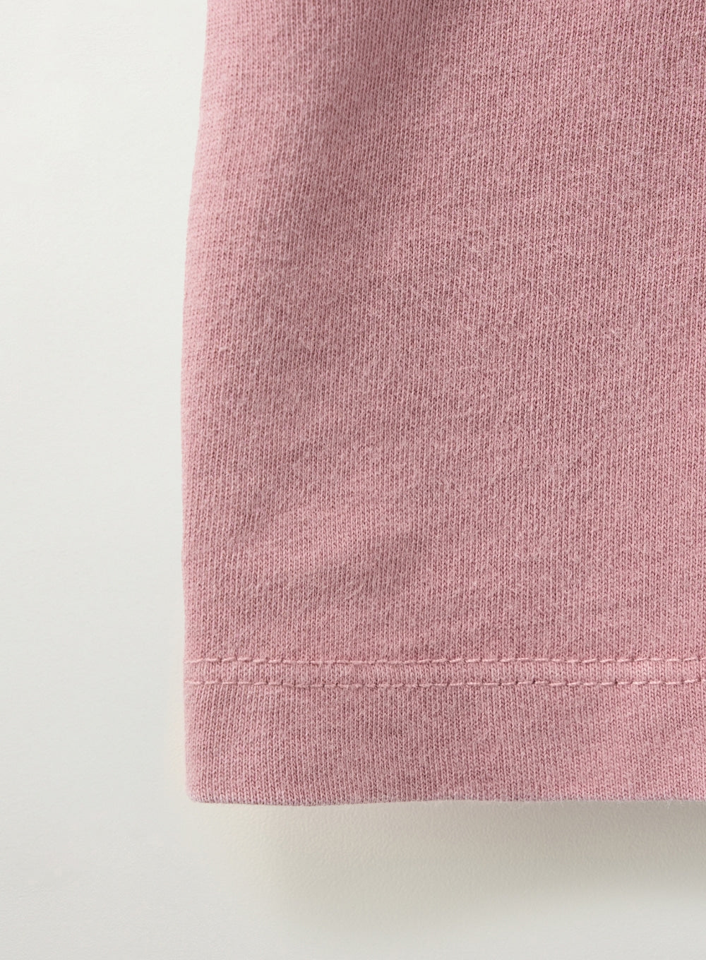 [satur] (W) Arch Logo Pigment Washed T-shirt - Pink