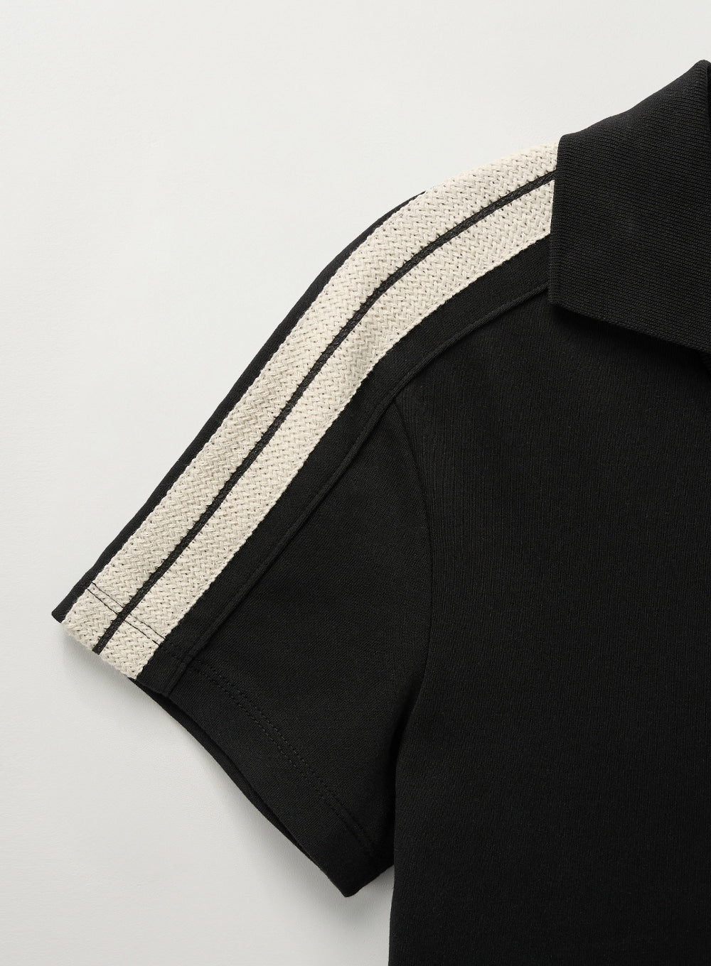 [satur] (W) Lawton Track One-piece - Black