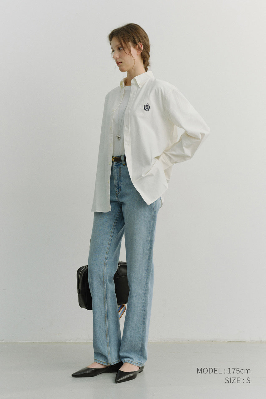 Dunst Full Length Slim Jeans Light Blue