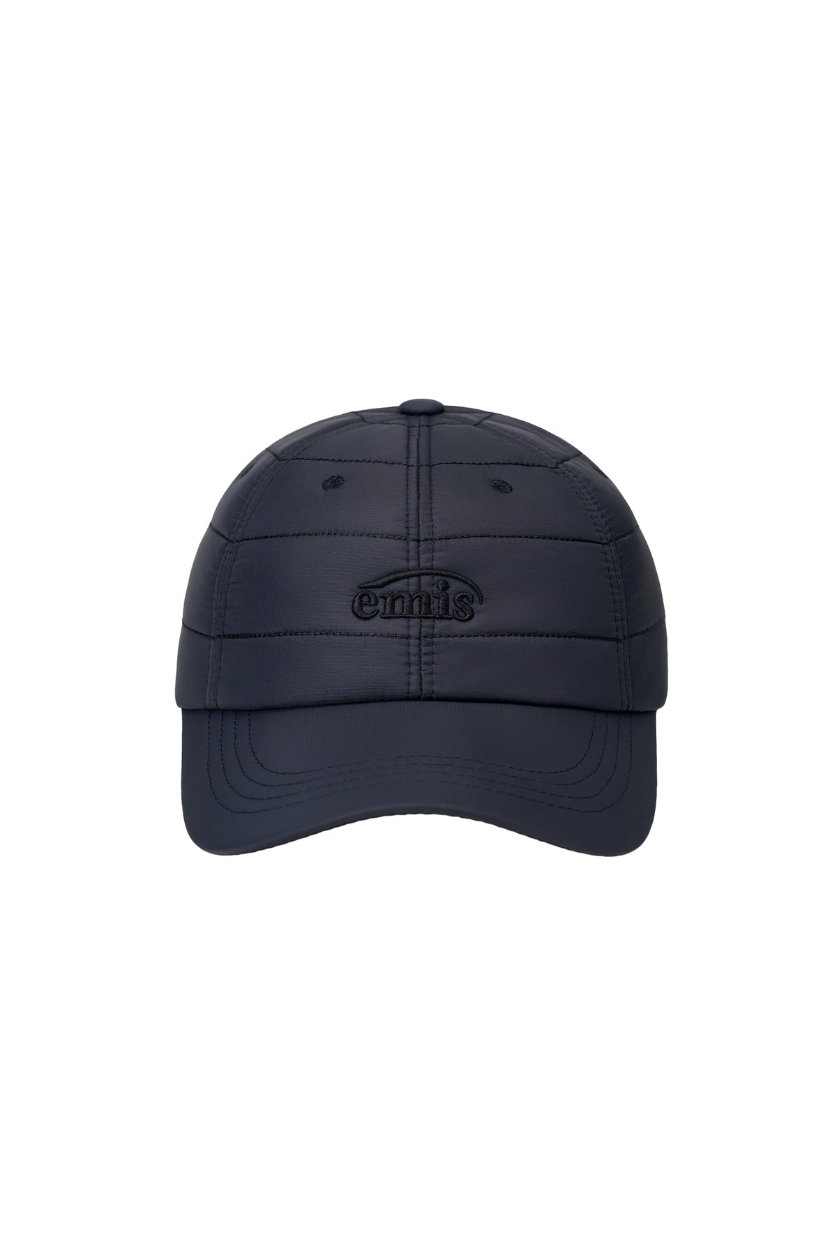Emis Small Logo Padded Ball Cap-Black