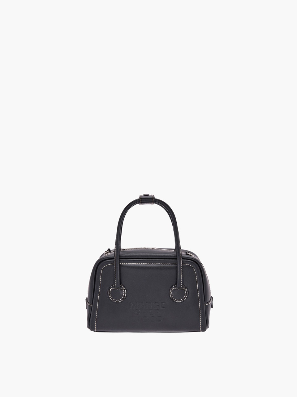 Margesherwood Soft Tote Mini black pull-up