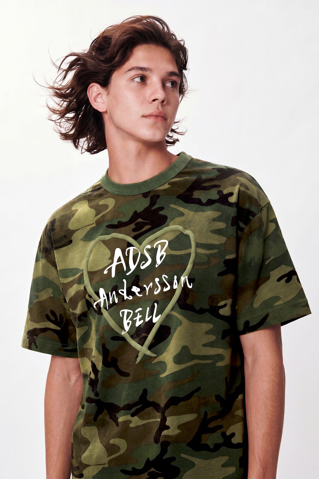 Andersson Bell Unisex Heart Kelly Logo T-Shirt