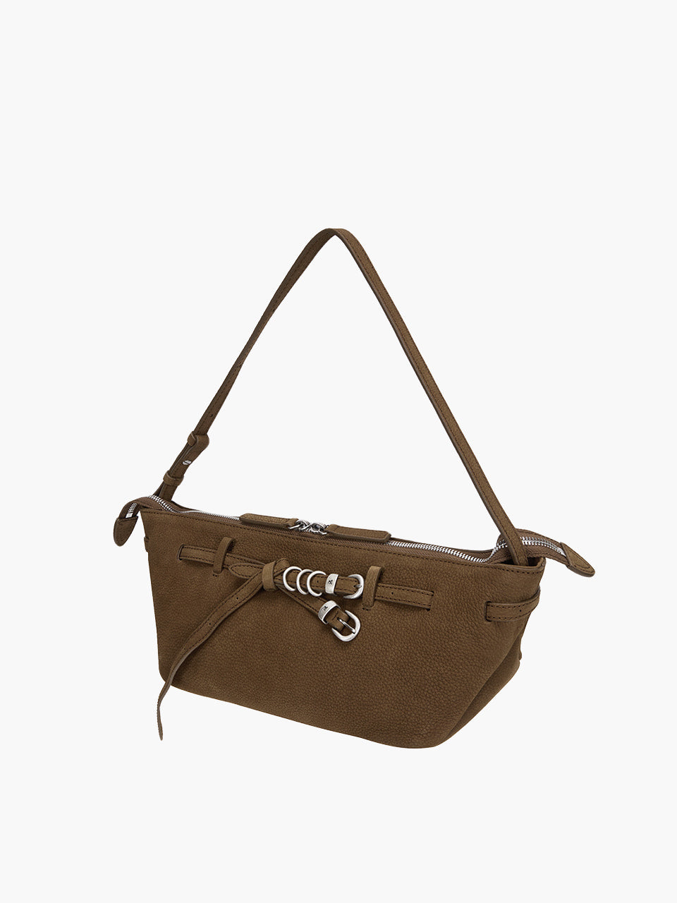Margesherwood Grandma Used Sling Bag chestnut nubuck