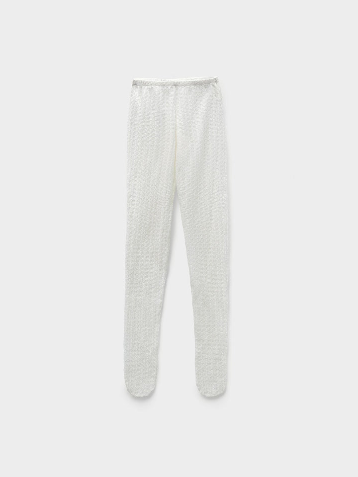 Low Classic Lace Leggings Ivory