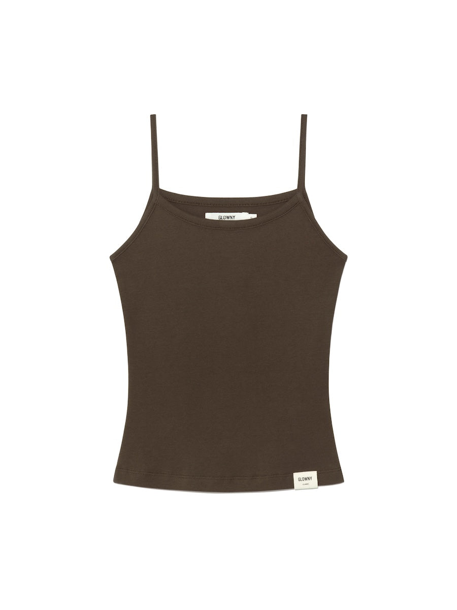 GLOWNY G Classic Camisole (Choco)