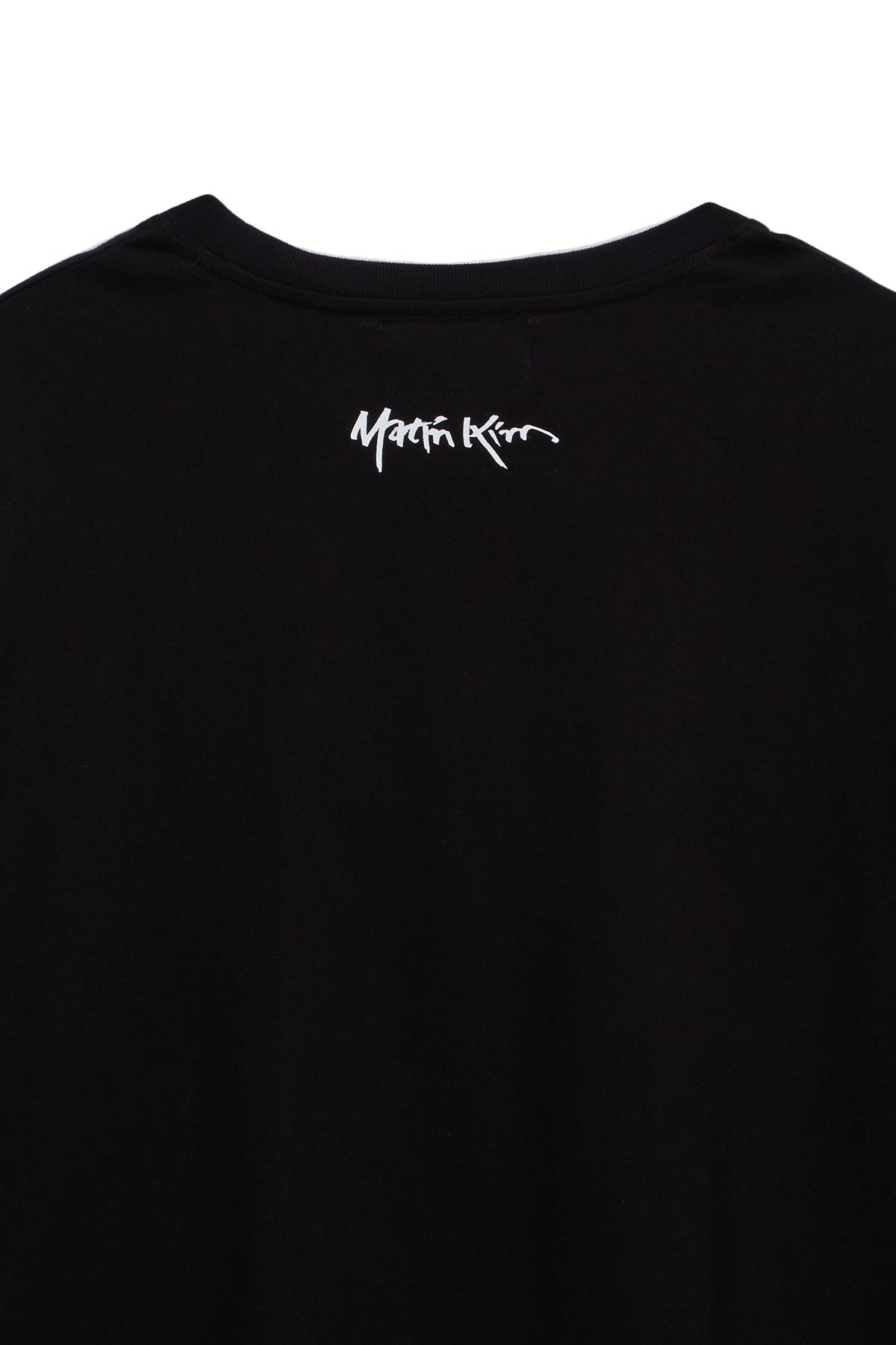 [matinkim] HANGEUL BIG LOGO POINT TOP IN BLACK