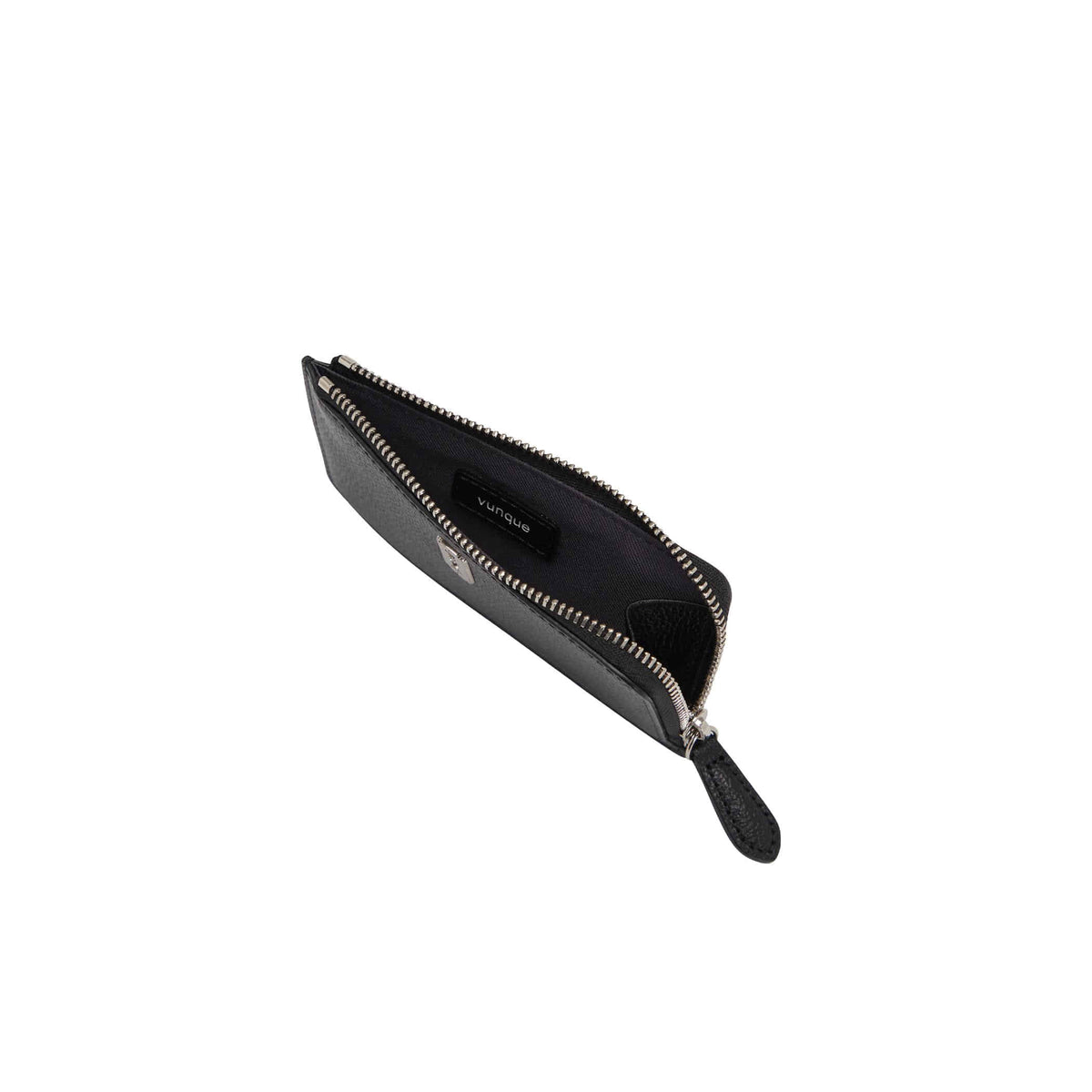 Vunque Magpie Zipper Card Wallet Black
