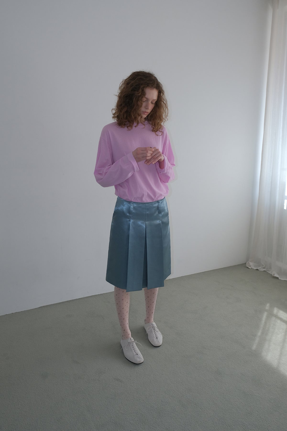 Overdueflair Summer Long Sleeve T-Shirt Fuchsia Pink