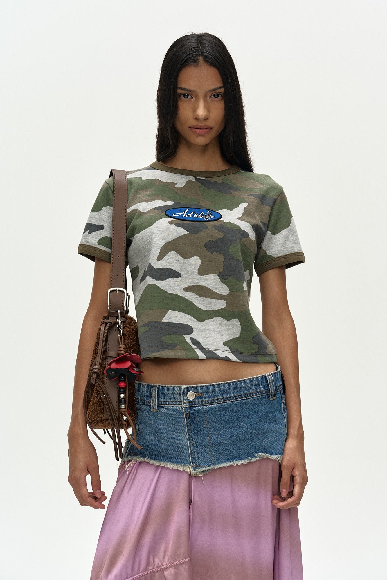 Andersson Bell (Essential) Camouflage Baby Ringer T-Shirt Camouflage)