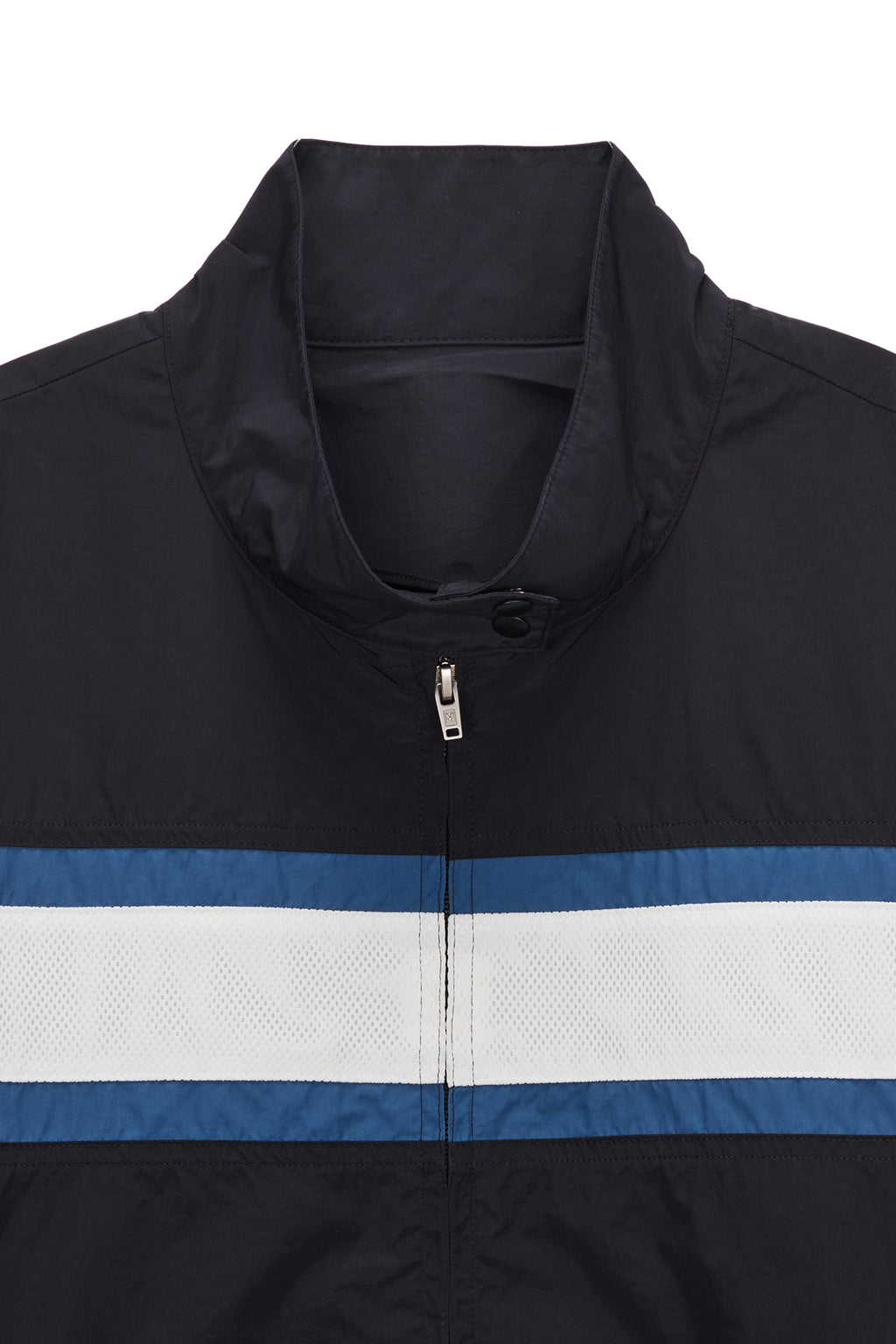 [matinkim] Mesh Mix Racing Jumper For Men IN Black
