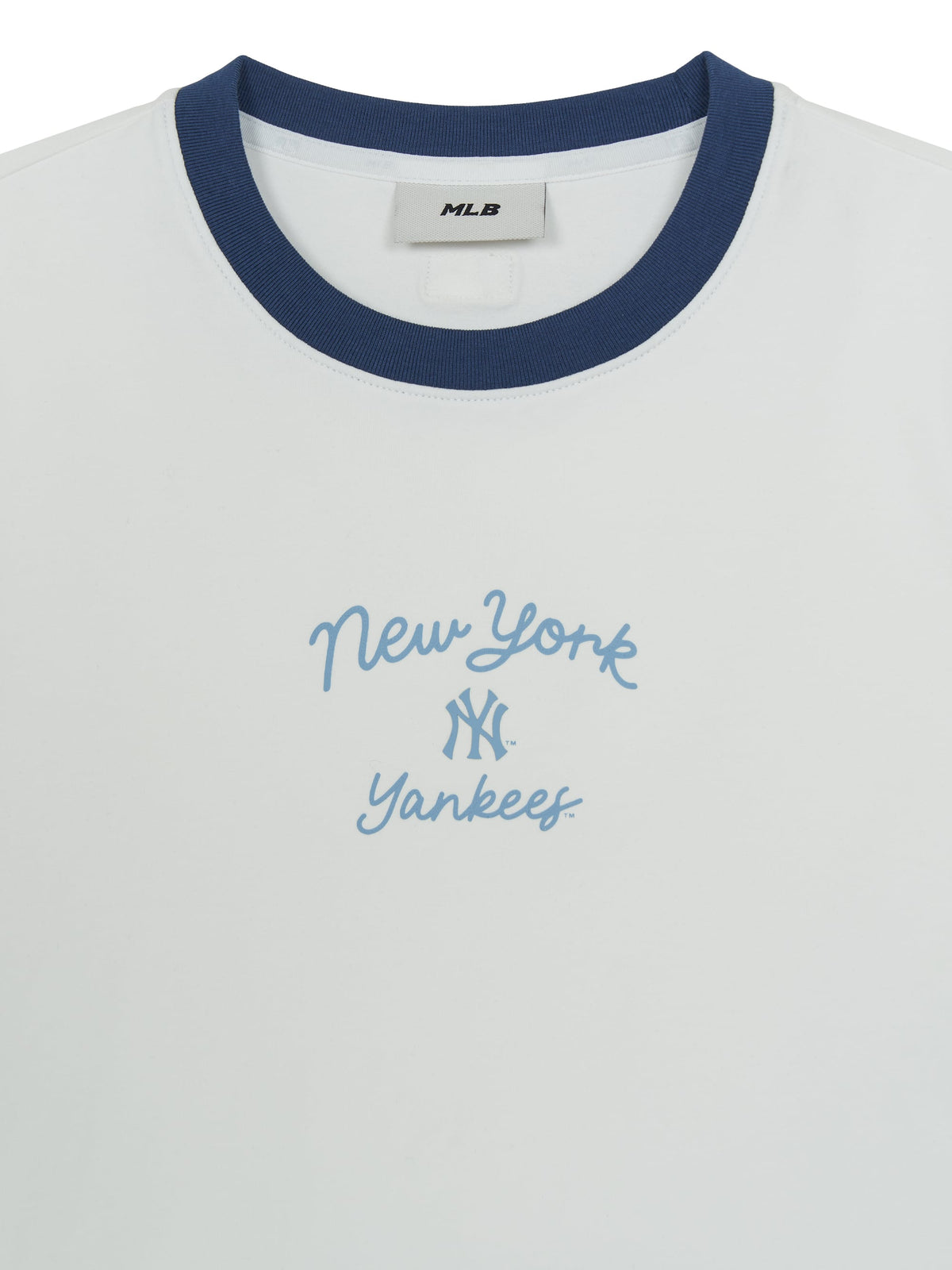 Mlb Women's Sportive Cursive Ringer Crop T-shirts