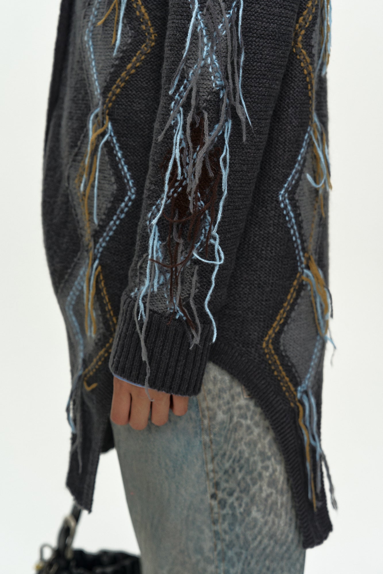 Andersson Bell Gartered Argyle Cardigan