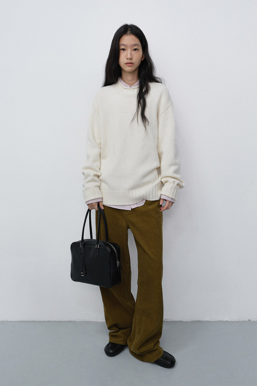 Dunst Classic 28 Leather Bag Black