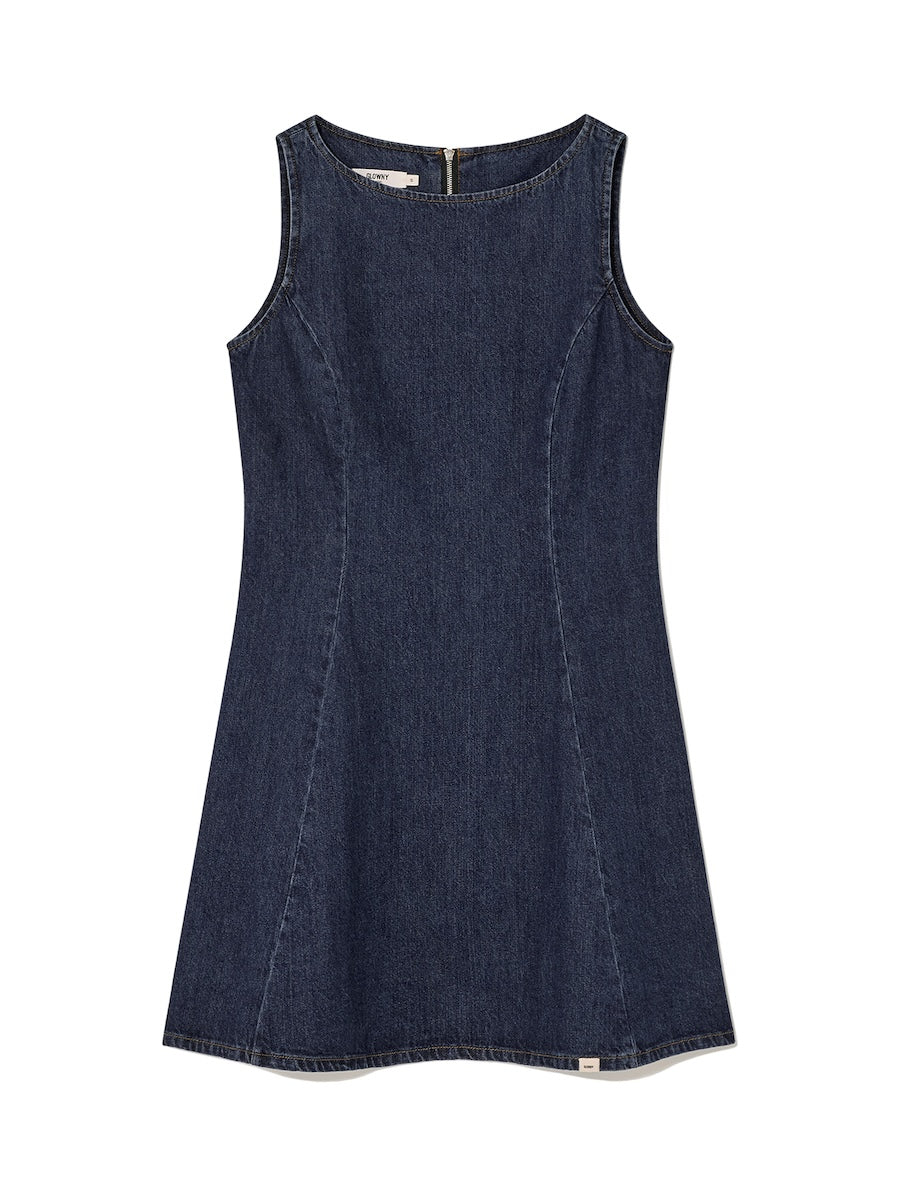 GLOWNY The Chloe Dress (Deep Blue)