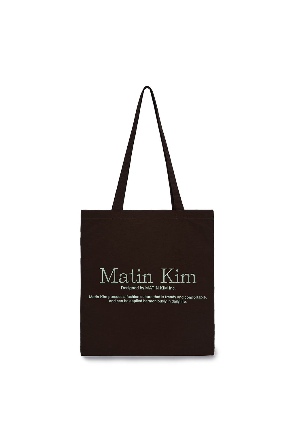[matinkim] Matin Palette Ecobag IN Brown