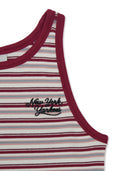 MLB Korea Women's Stripe Sleeveless T-shirt