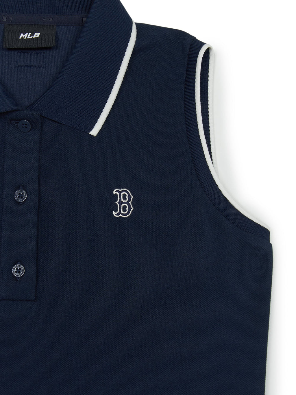 [mlb korea] Women's Varsity Slim Fit Collar Sleeveless Ops