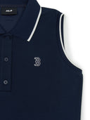 MLB Korea Women's Varsity Slim Fit Collar Sleeveless Ops