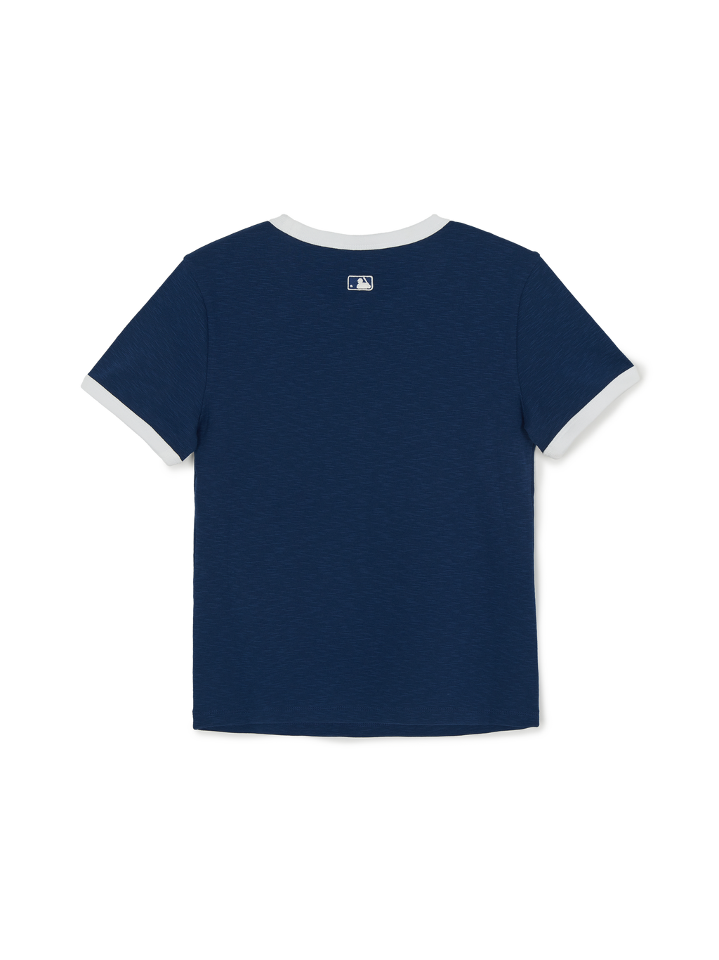 [mlb korea] Women's Varsity Lettering Slim Slub Ringer T-shirts