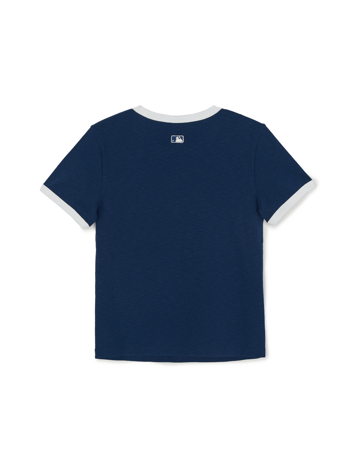 MLB Korea Women's Varsity Lettering Slim Slub Ringer T-shirts