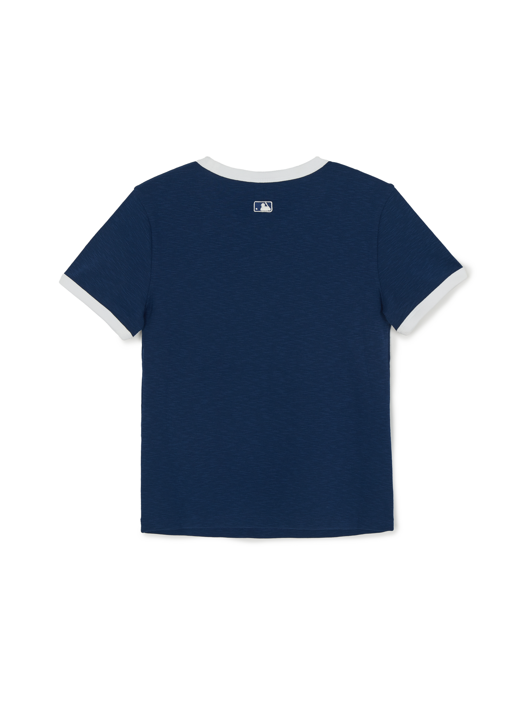 [mlb korea] Women's Varsity Lettering Slim Slub Ringer T-shirts