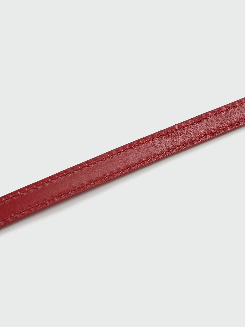 EENK Rose Gold Button Belt - Red