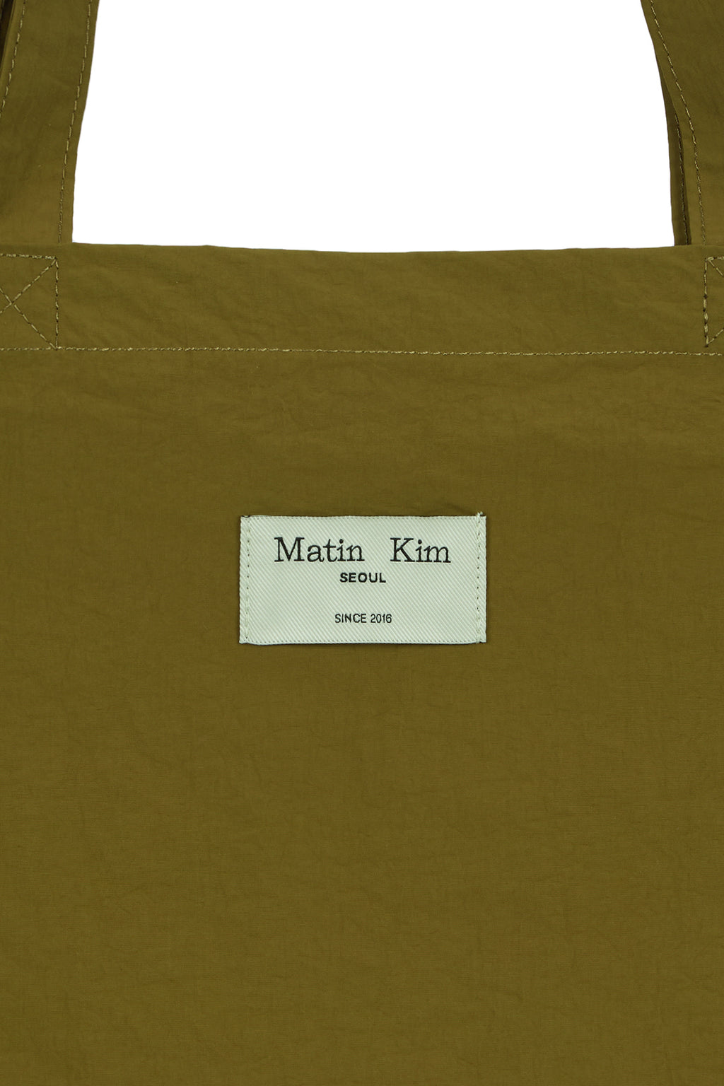 [matinkim] MATIN PALETTE ECOBAG IN OLIVE