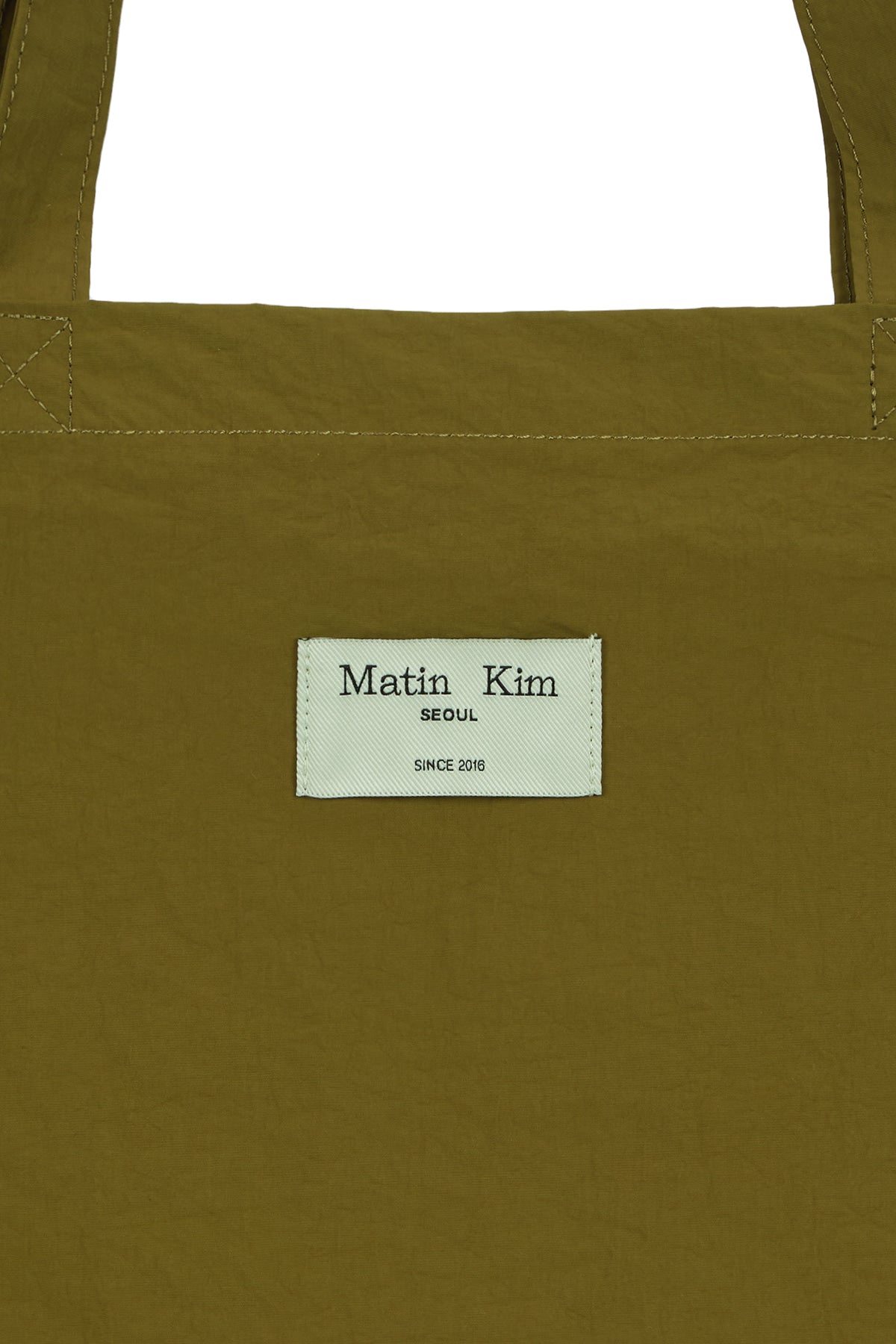 [matinkim] MATIN PALETTE ECOBAG IN OLIVE