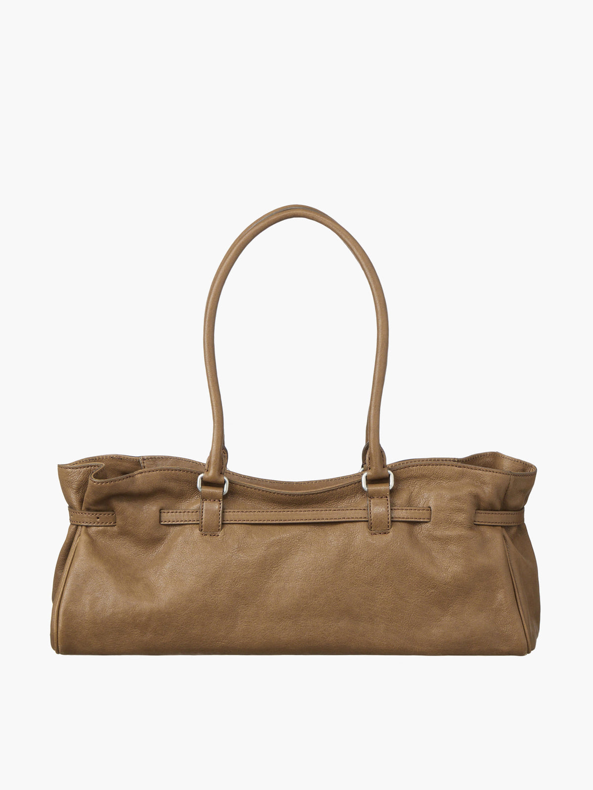Margesherwood Soft Grandma Shoulder Bag vintage camel washed nappa