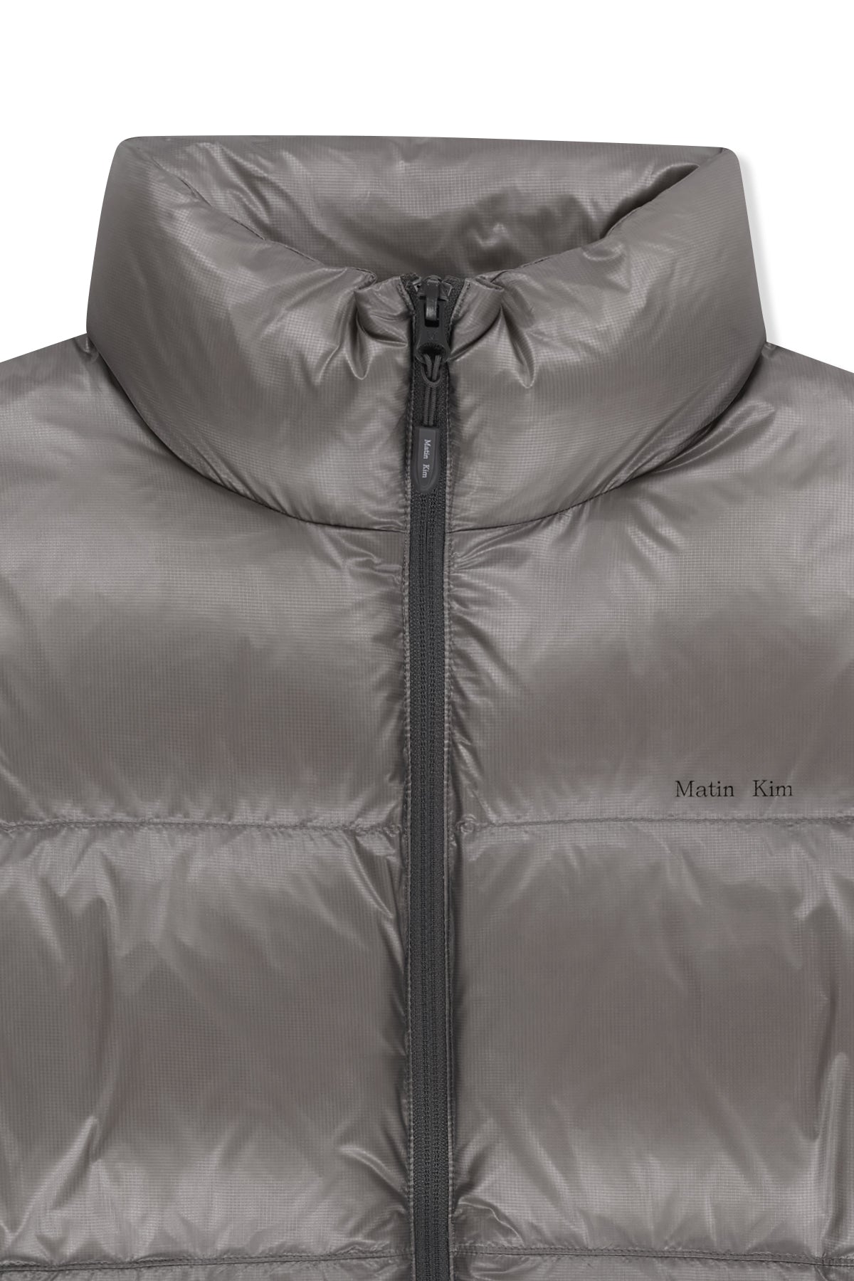 Matinkim Icon Logo Down Jumper IN Light Grey
