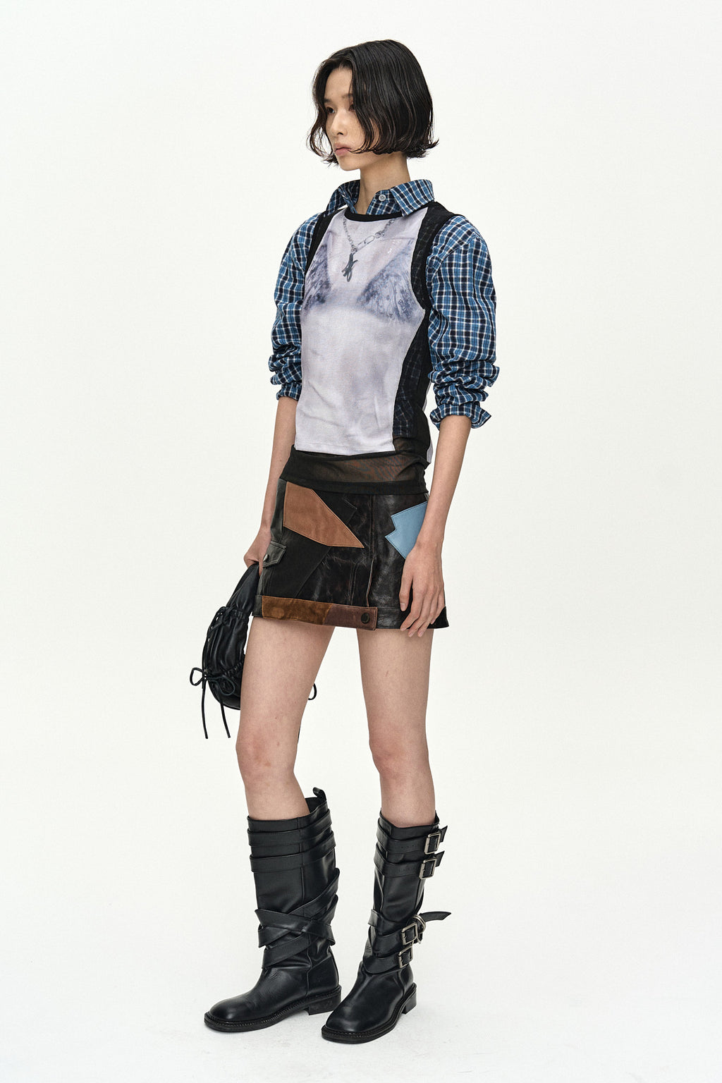 Andersson Bell Wet-Printed Sleeveless T- Shirt