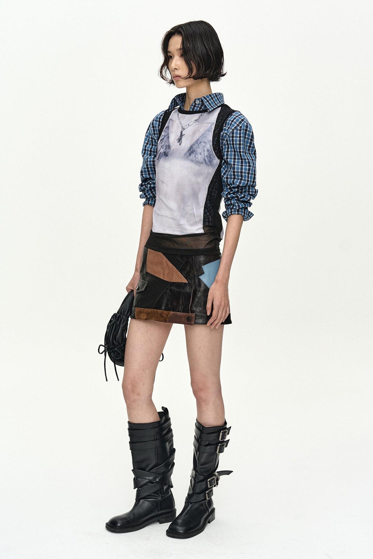 Andersson Bell Wet-Printed Sleeveless T- Shirt