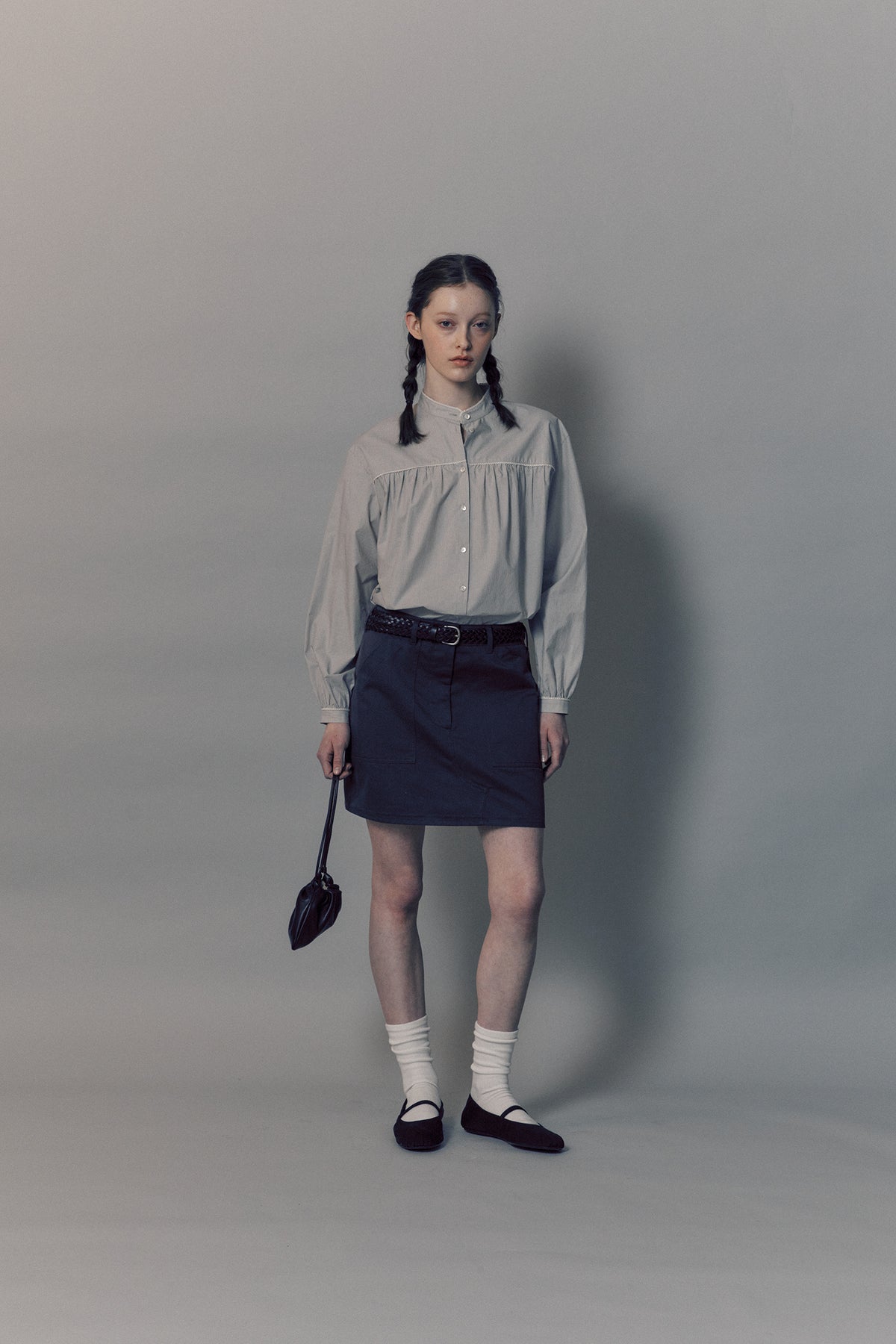 Nothing Written Sam mini skirt (Charcoal)