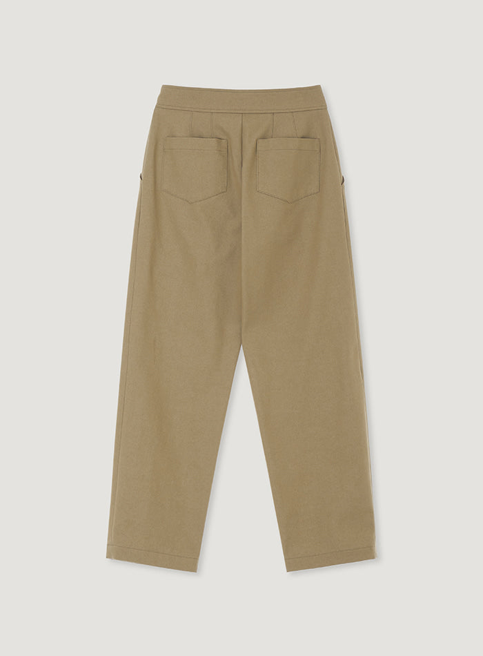 Mango Maniplease Palt Cotton Pants