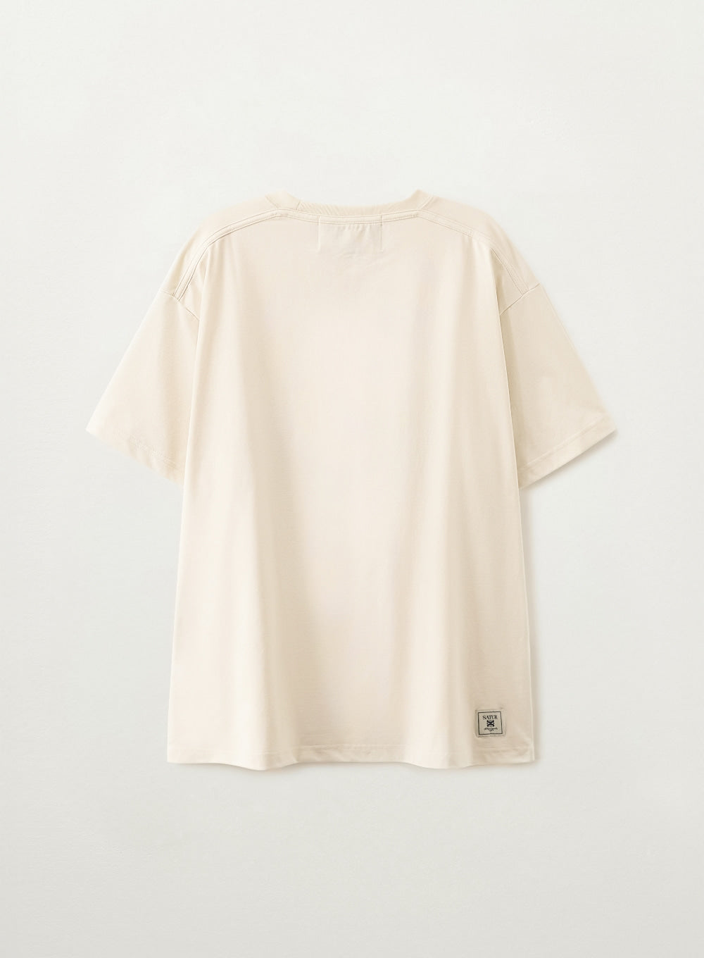 Satur Rewind Graphic T-shirt - Cream