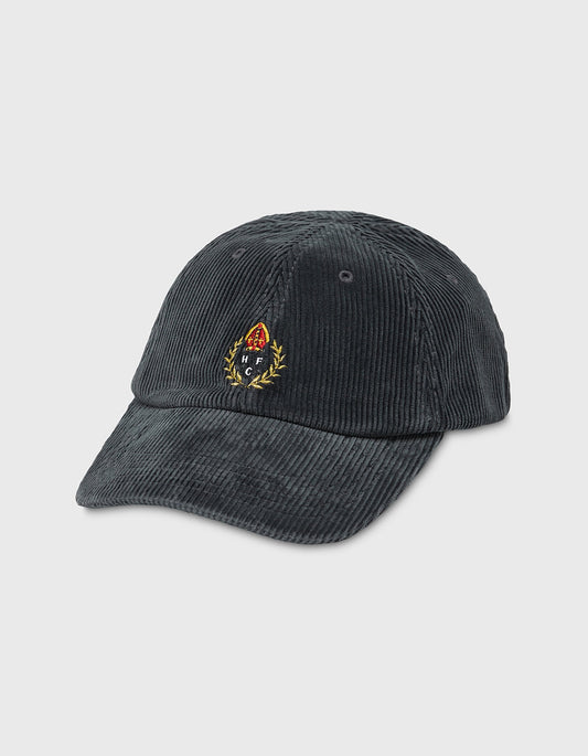 CREST CORDUROY CAP / Charcoal