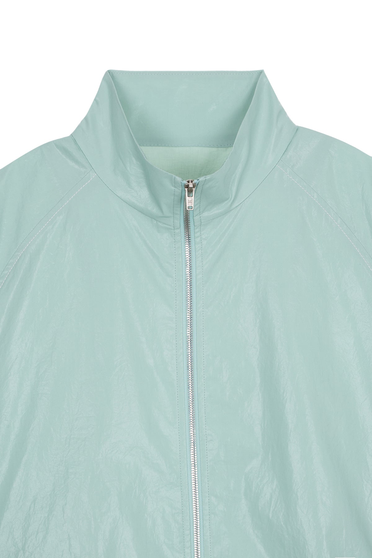 Matinkim Matin Kim Logo Coating Jumper IN Mint