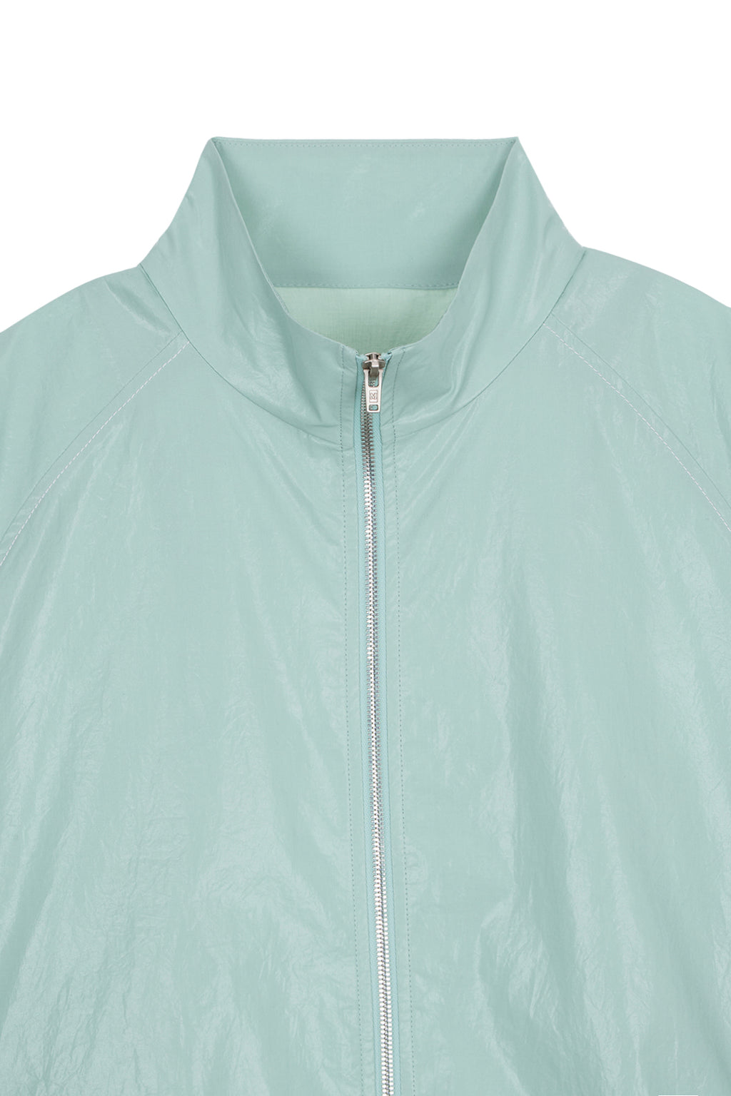 Matinkim Matin Kim Logo Coating Jumper IN Mint