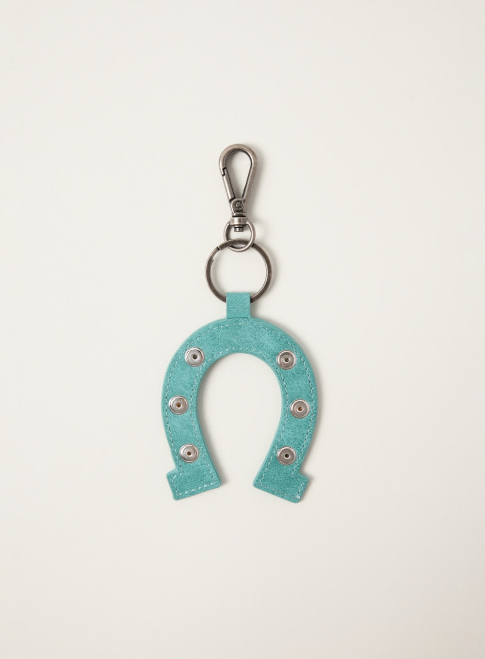 Satur Horseshoe Keyring - Mint
